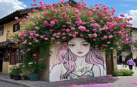 富县怎么设计网红打卡墙绘