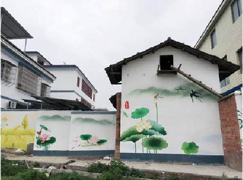 富县室外墙绘-从选材到保养。