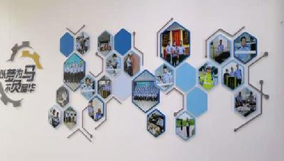 富县文化墙最常见的做法。