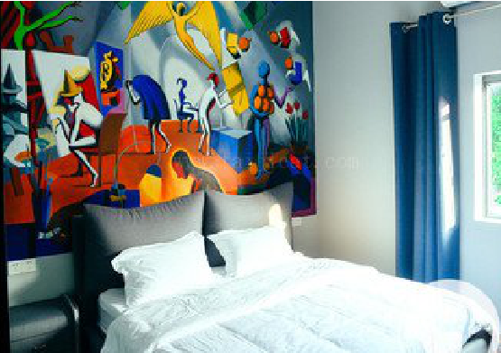 富县对于酒店的墙体彩绘而言更注重哪些方面？